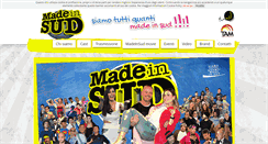 Desktop Screenshot of madeinsud.it